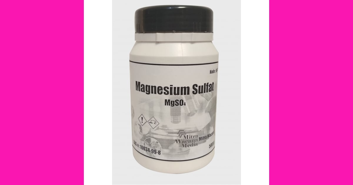 Magnesium sulfat - Magnesium Sulfat 500
