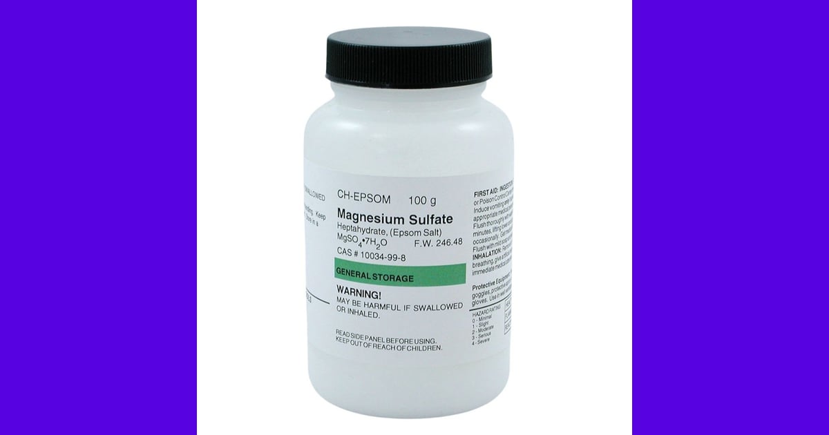Magnesium sulfat - Magnesium Sulfate, 100
