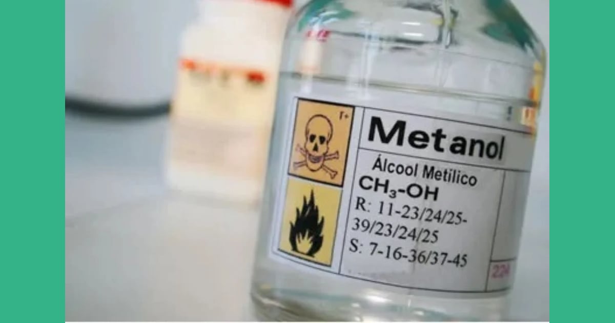 Metanol - RS confirma primeiro