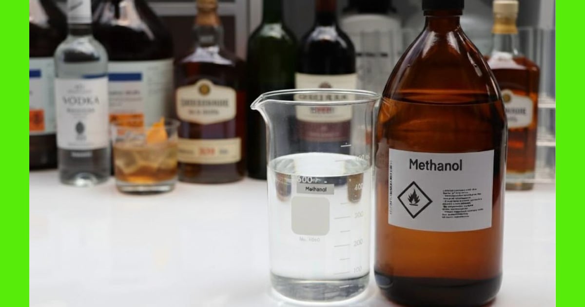 Metanol - Metanol: cerveja está