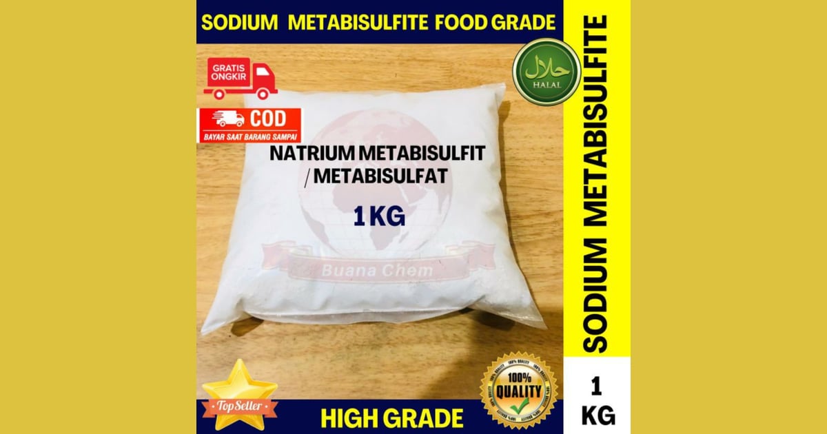 Natrium metabisulfit - Sodium Metabisulfite 1