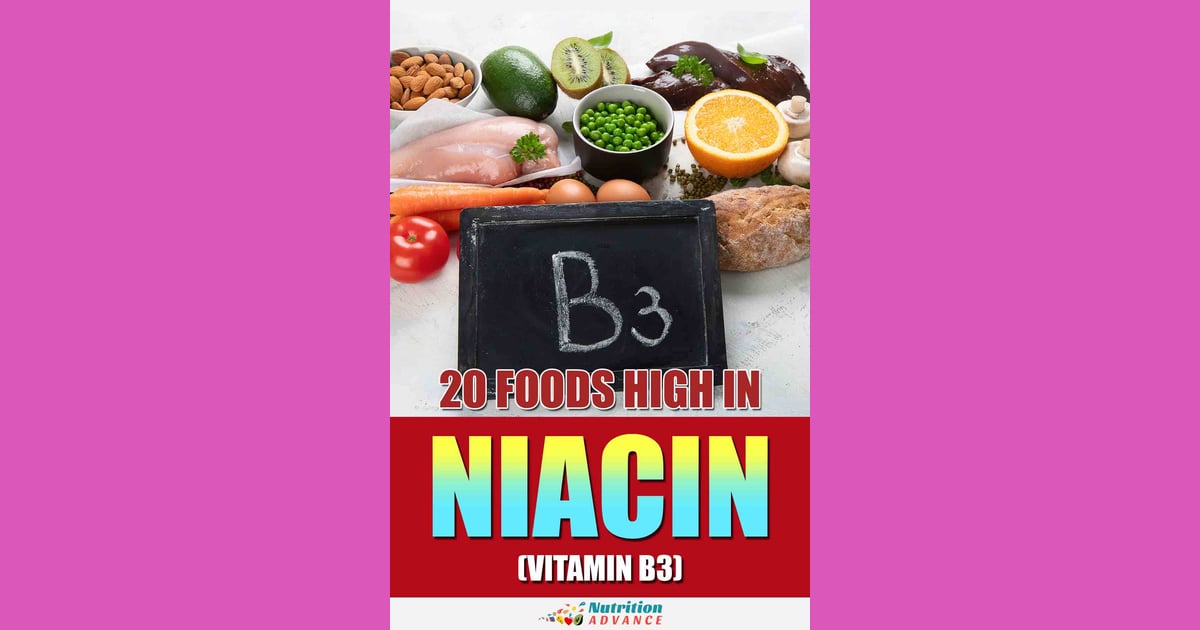 Niasin (Vitamin B3) - 30 Foods High