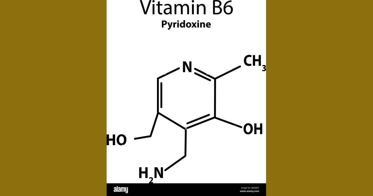 Piridoksin (Vitamin B6) - Vitamin B6. Pyridoxine