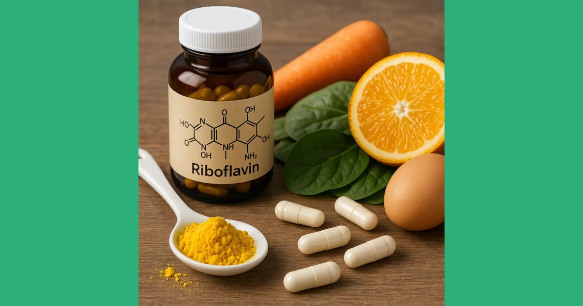 Riboflavin (Vitamin B2) - Riboflavin (Vitamin B2):