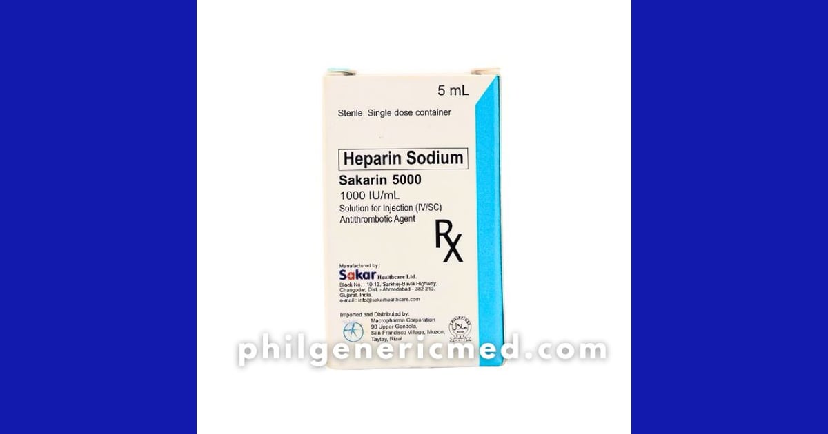 Sakarin - Heparin Sodium SAKARIN