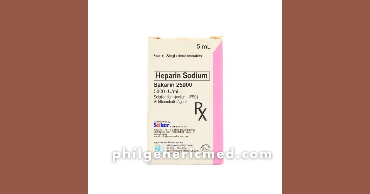 Sakarin - Heparin Sodium SAKARIN