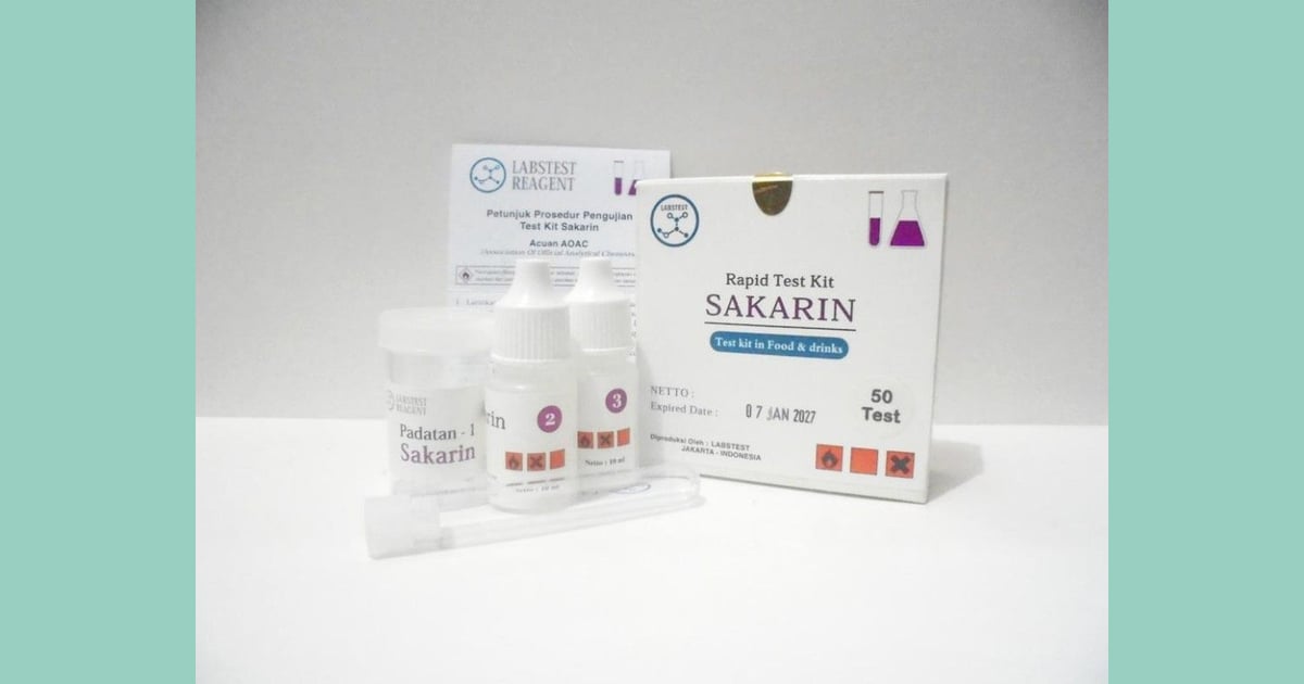 Sakarin - Rapid Test Kit
