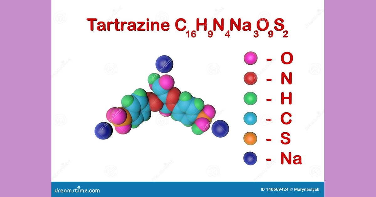 Tartrazin - Tartrazine (E102) food
