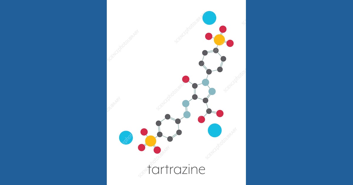 Tartrazin - Tartrazine e102 food